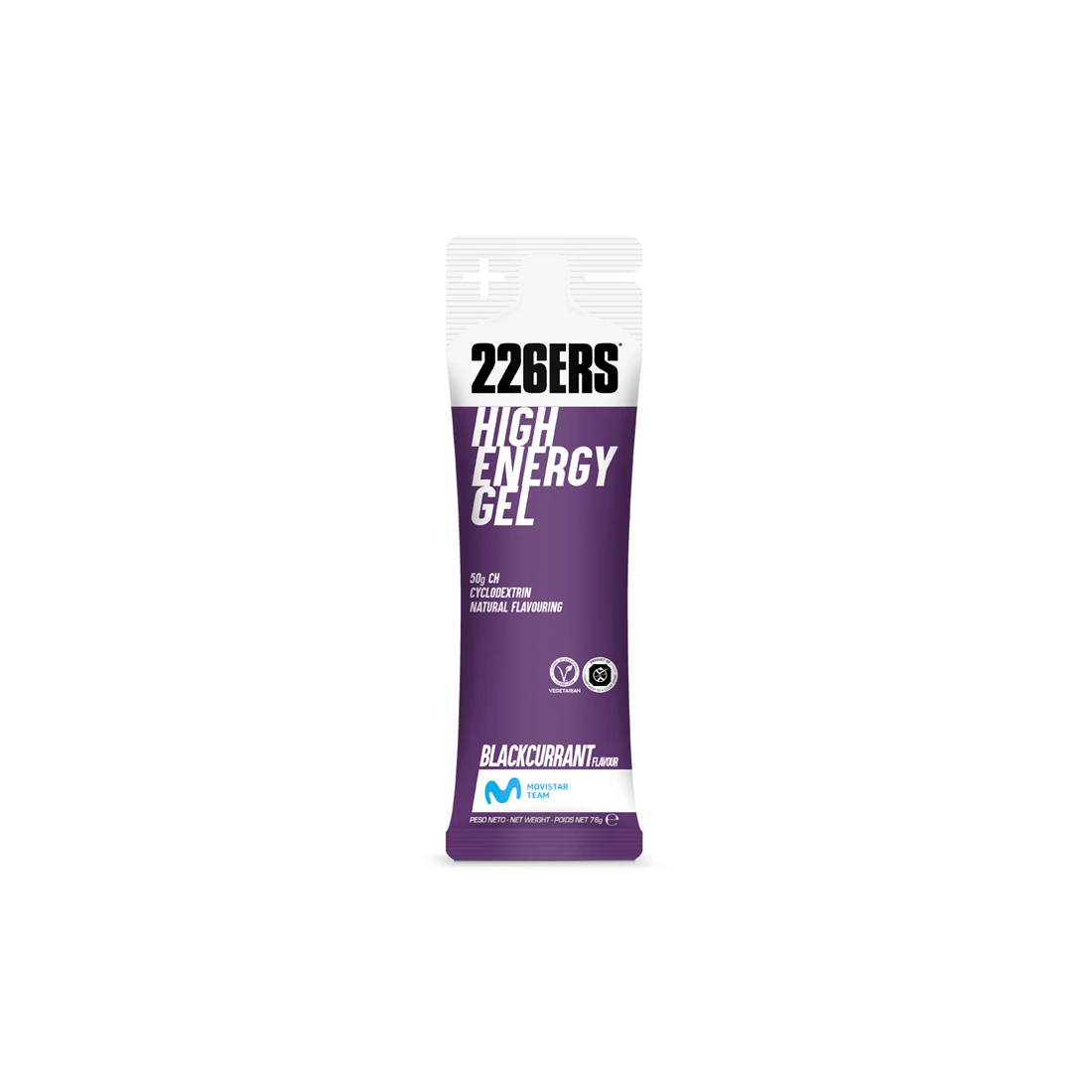 HIGH ENERGY GEL 76g - Gel Vegano Energético